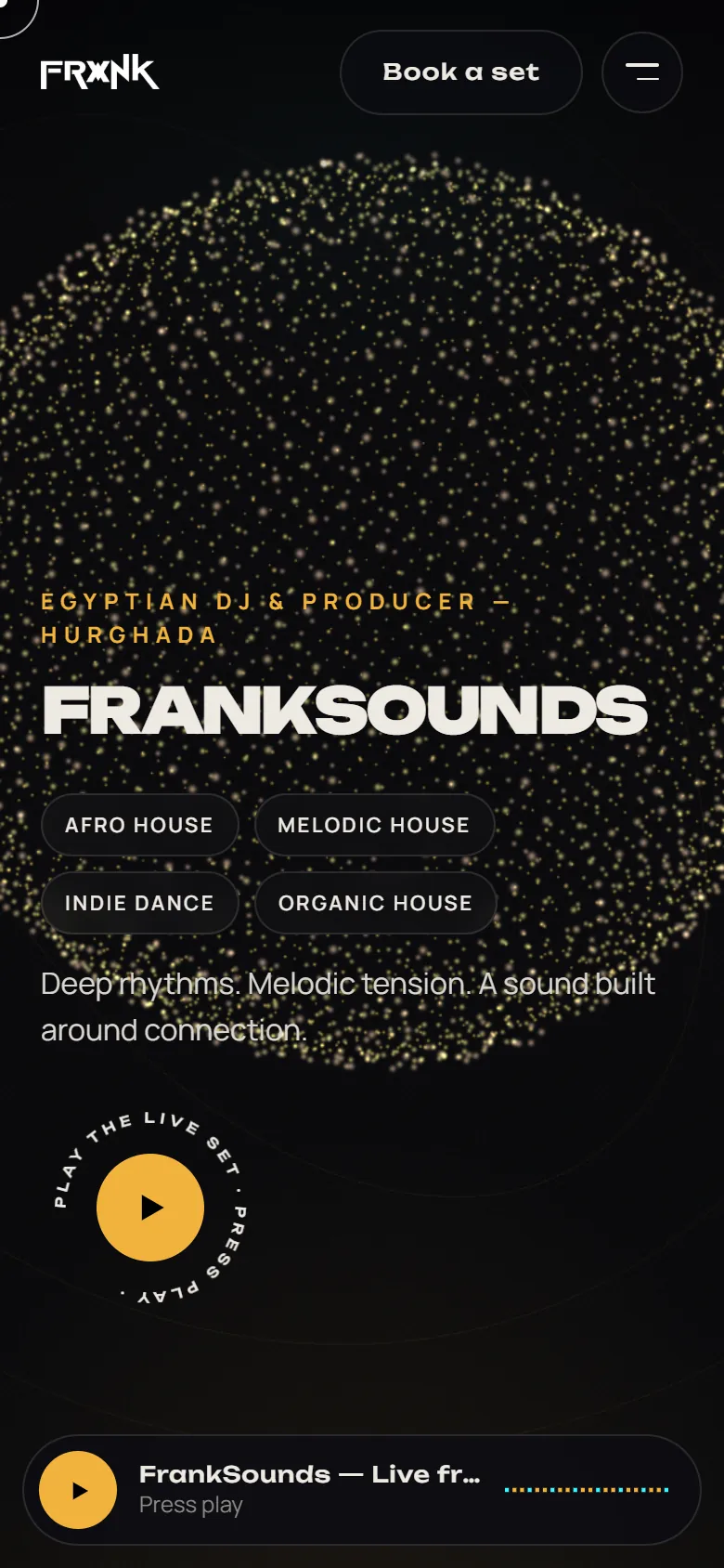 Frank Sounds — على الموبايل